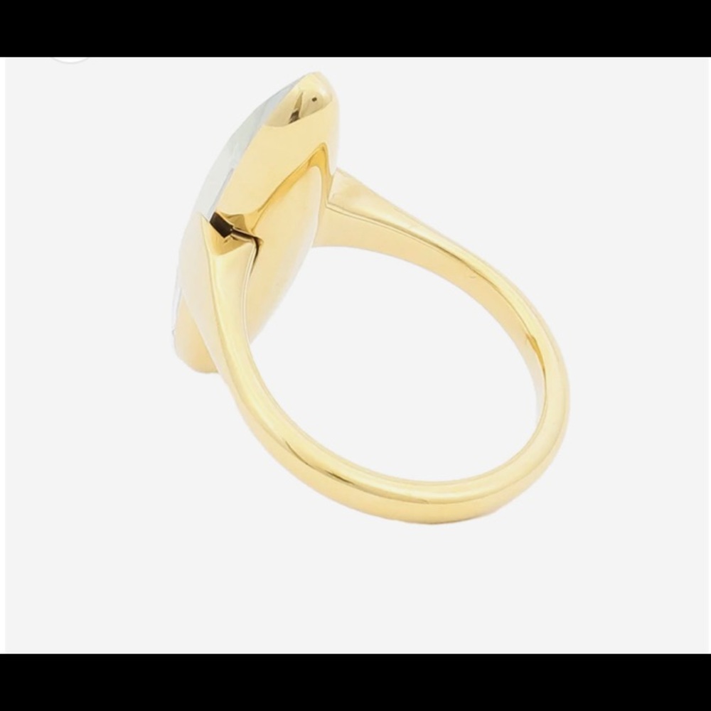 🆕🔥 SIZE 8 Calvin Klein Women's Continuity Slim Oval Ring - Picture 4 of 4